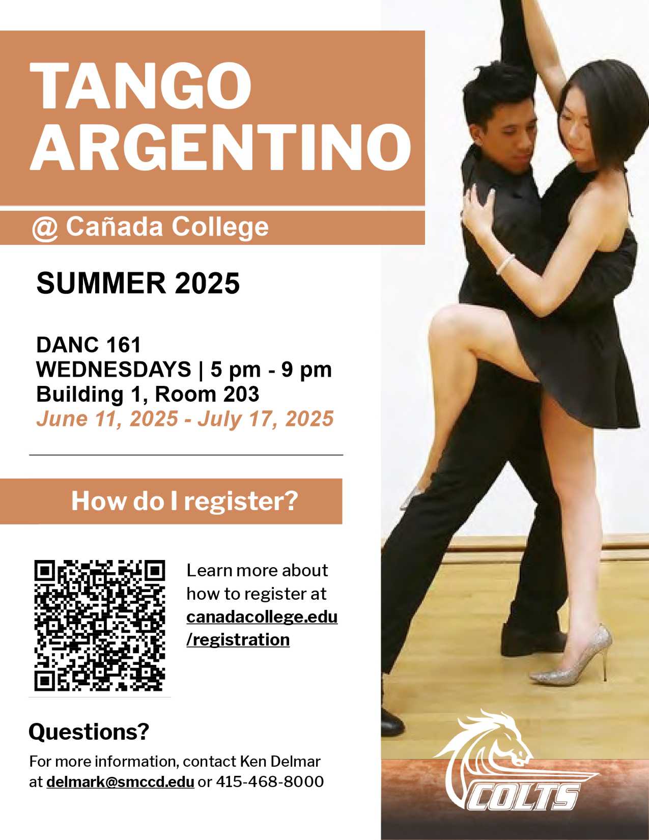 Cañada College Tango Classes