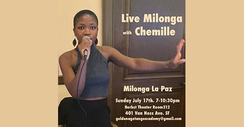 Live Performance with Chemille at Milonga La Paz